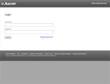 Tablet Screenshot of marriotteastern.com